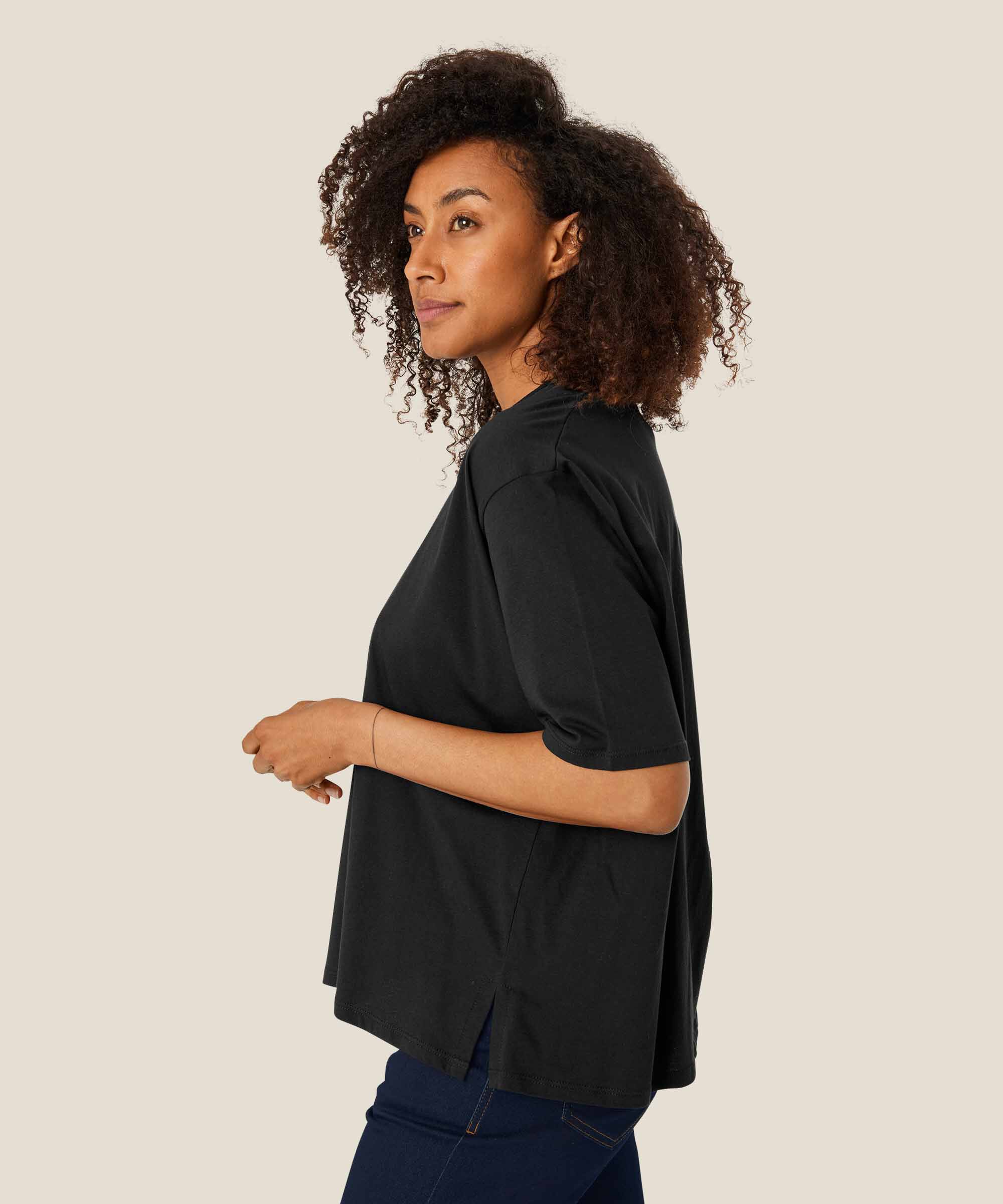 Doreann JERSEY Top, Black