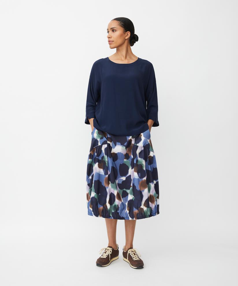 Becca Top, Navy Blazer