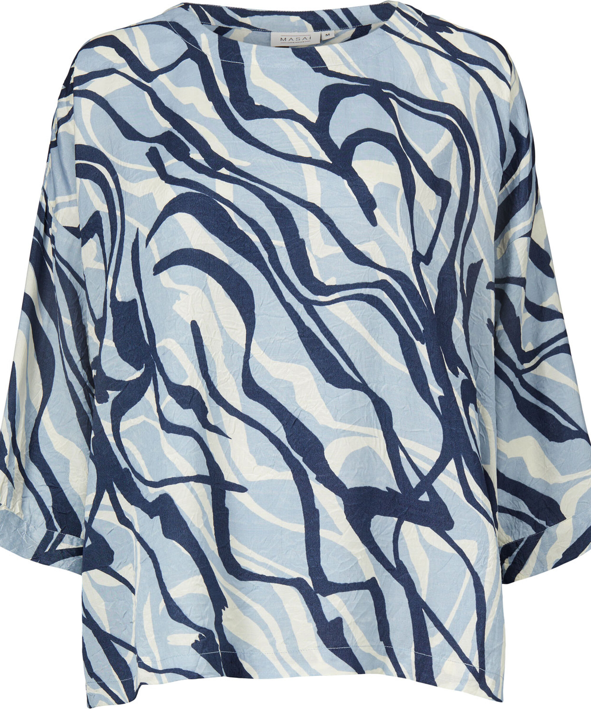 BECCA TOP, Faded Denim