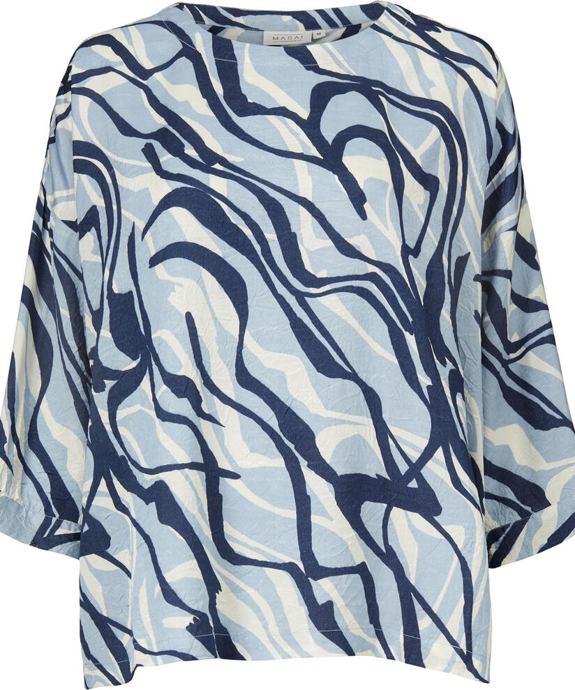 BECCA TOP, Faded Denim