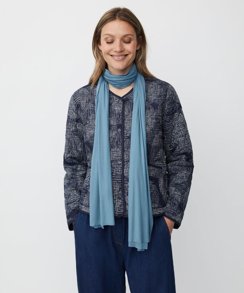 Amega JERSEY Tørklæde, Proven Blue