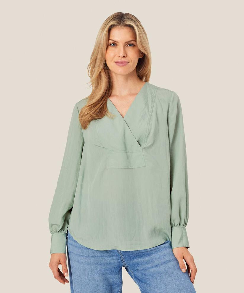 Dianthe Top, Frosty Green