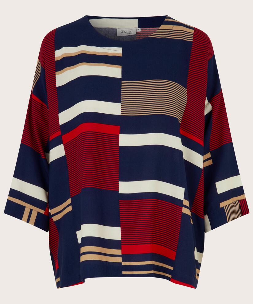 Becca Top, Maritime Blue