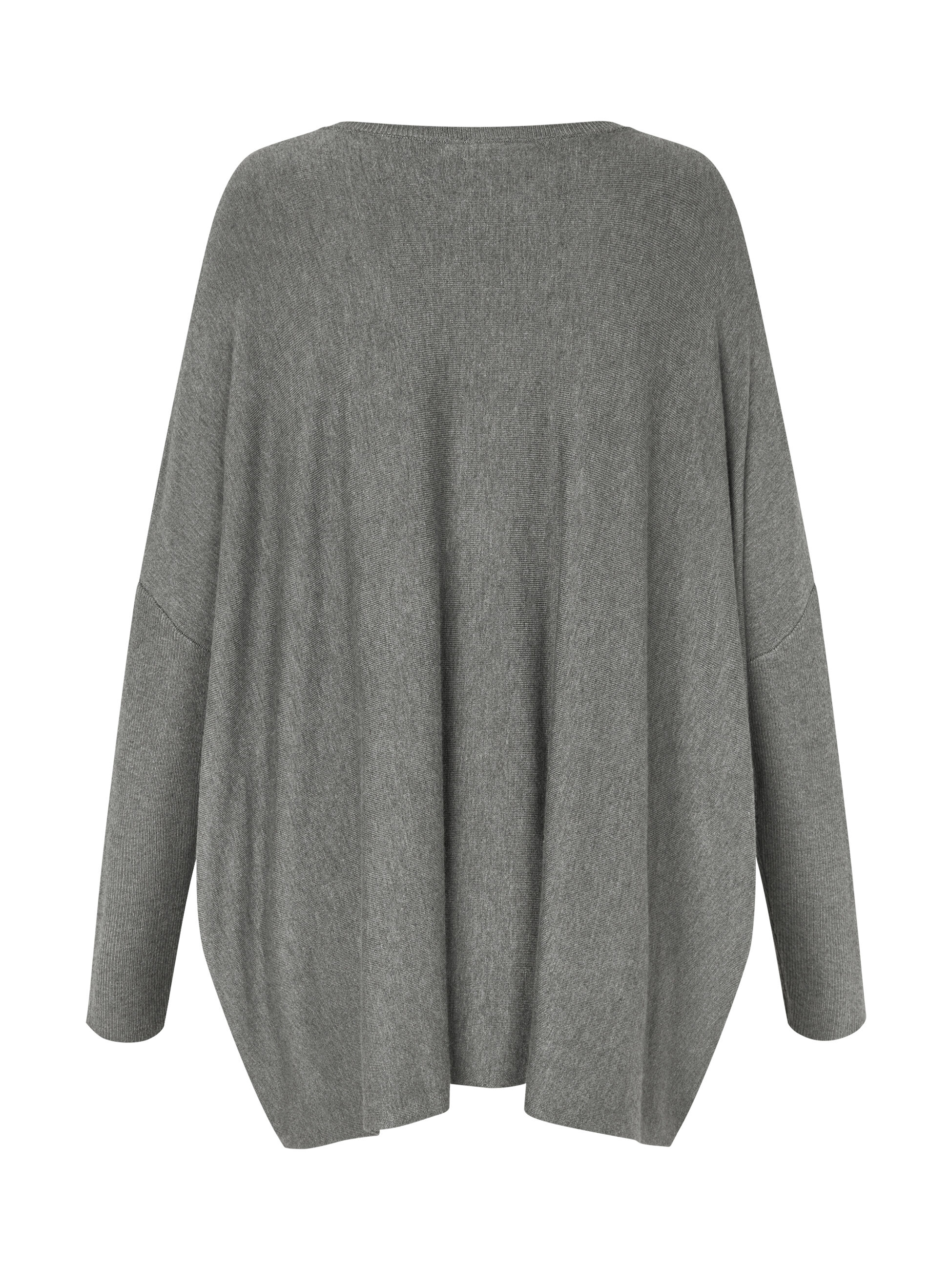 Fanasi Top, M. Grey mel.