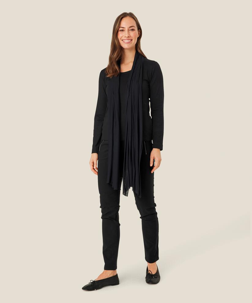 Amega JERSEY Tørklæde, Black