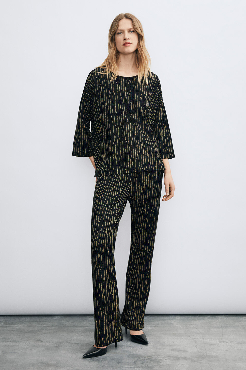 Bralyn Jersey Top - Black, Petina jersey Bukser - Black