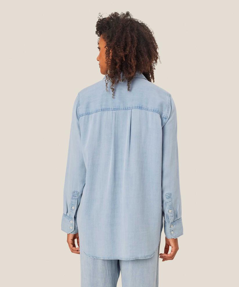 Ishana Denim Skjorte, Light Denim