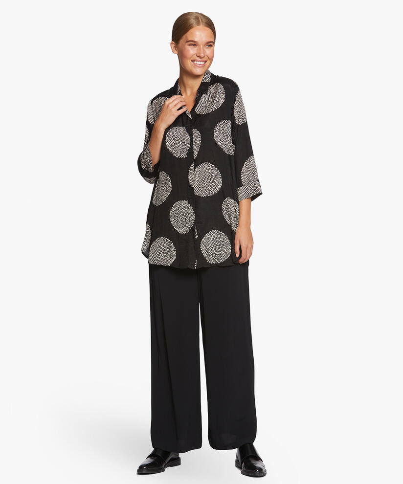 INDIRA SKJORTE, Black