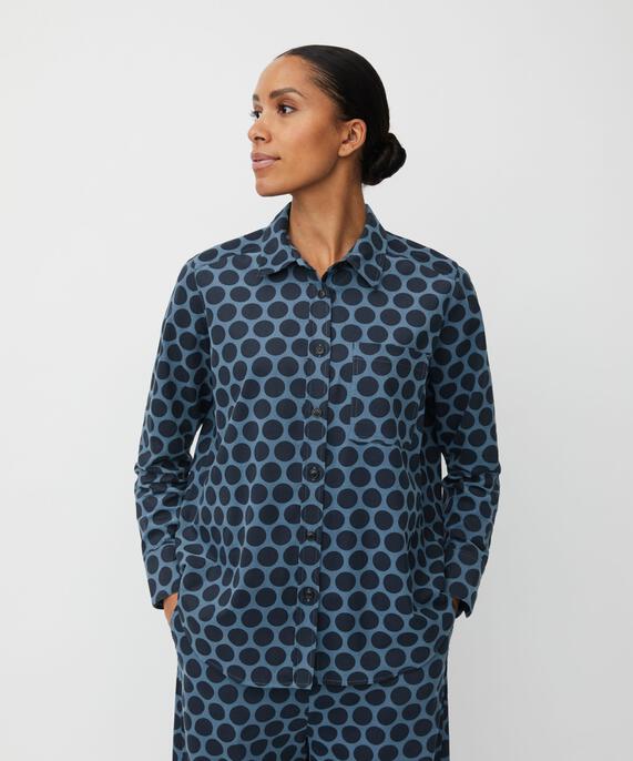 Indiba Skjorte, Navy Blazer