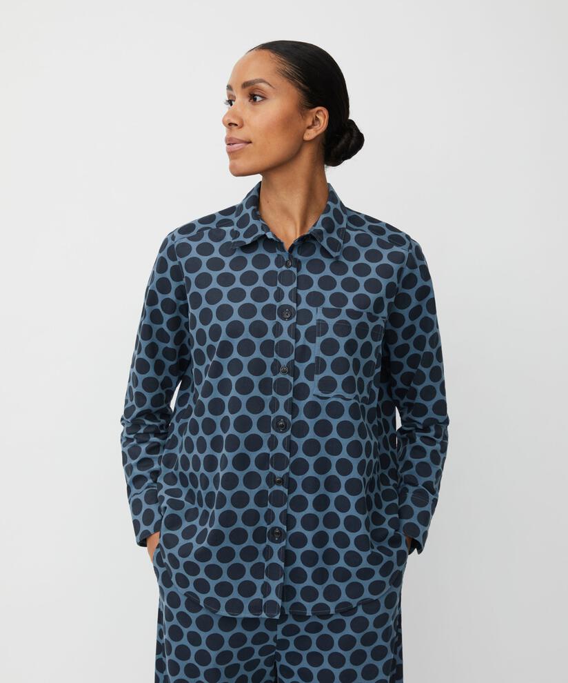 Indiba Skjorte, Navy Blazer
