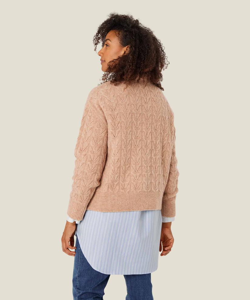 Fuenta Top, L beige mel