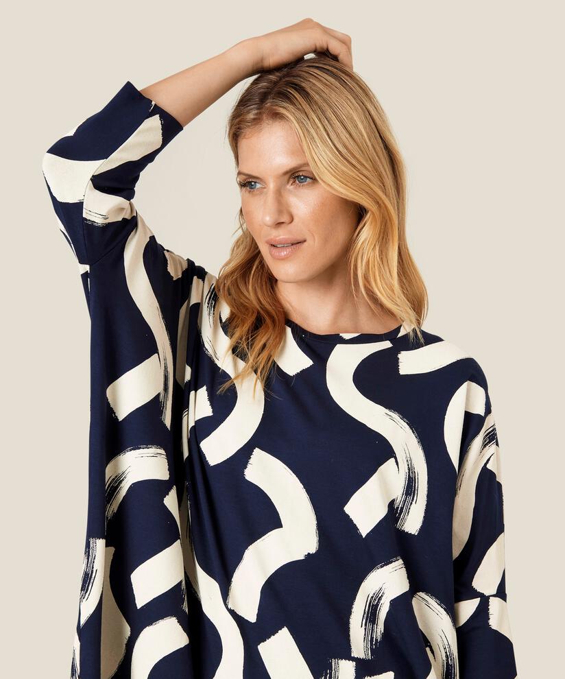 Gabini JERSEY tunika, Navy