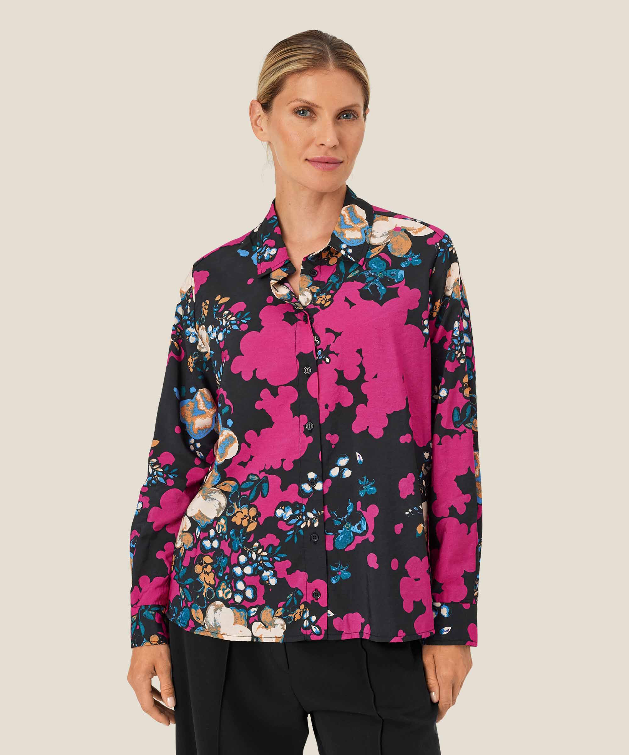 Imma Skjorte, Fuchsia Red