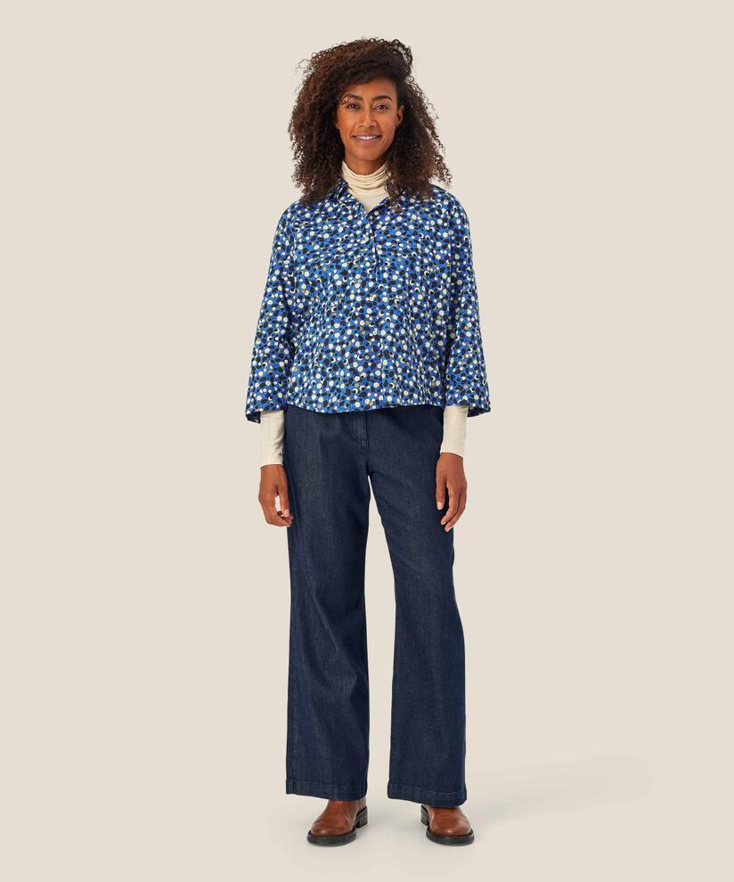 Iduki Skjorte, Federal Blue