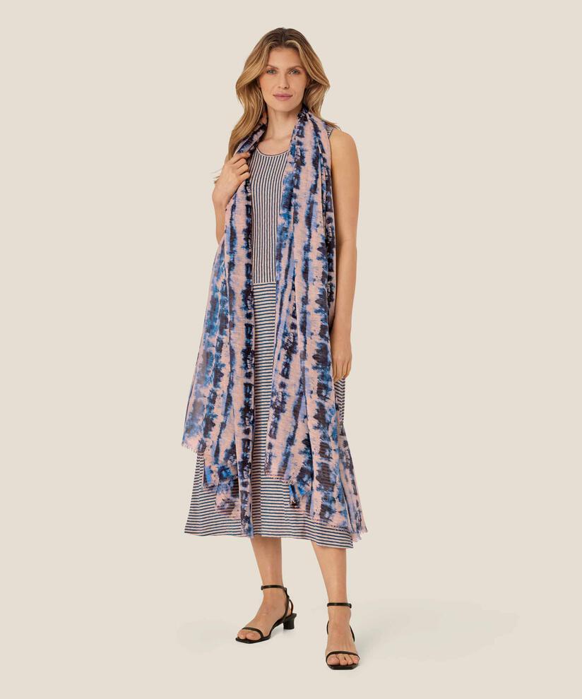 Azuka Tørklæde, Navy Peony