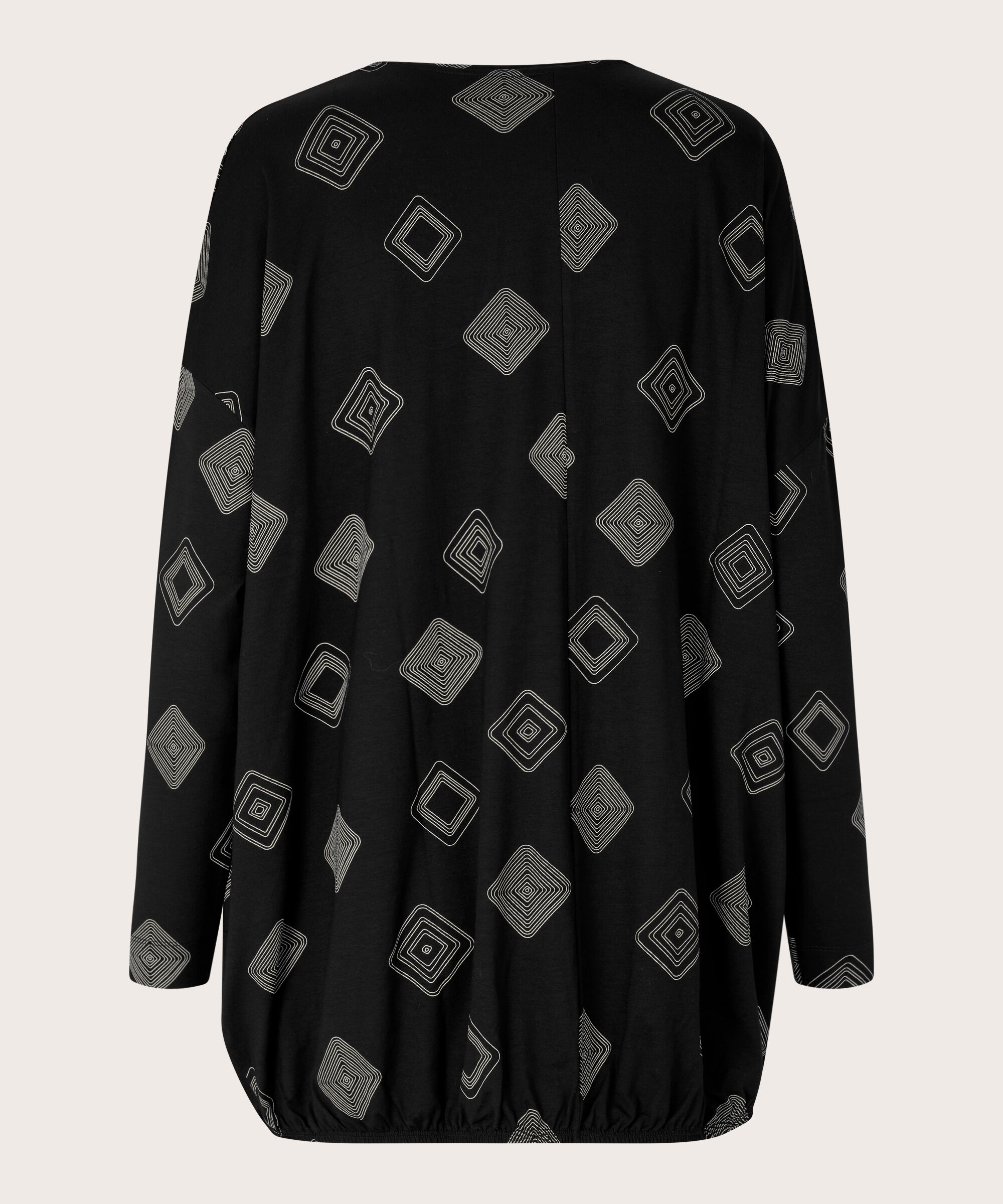 Baggy JERSEY Top, Black