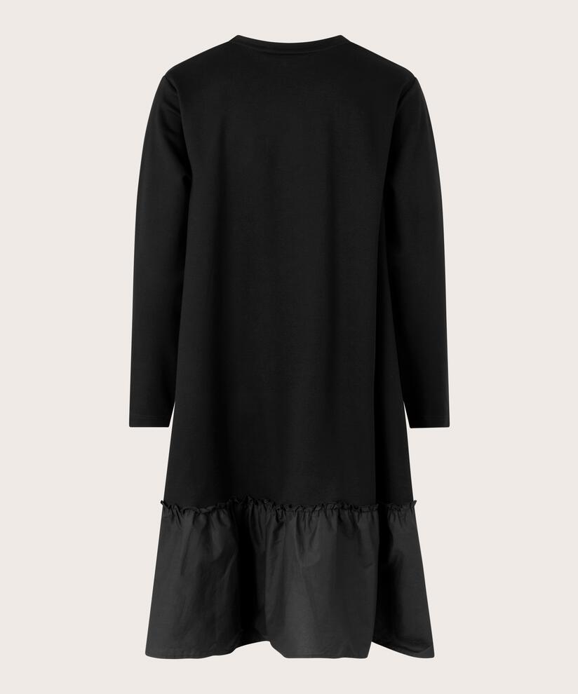 Nell JERSEY Kjole, Black