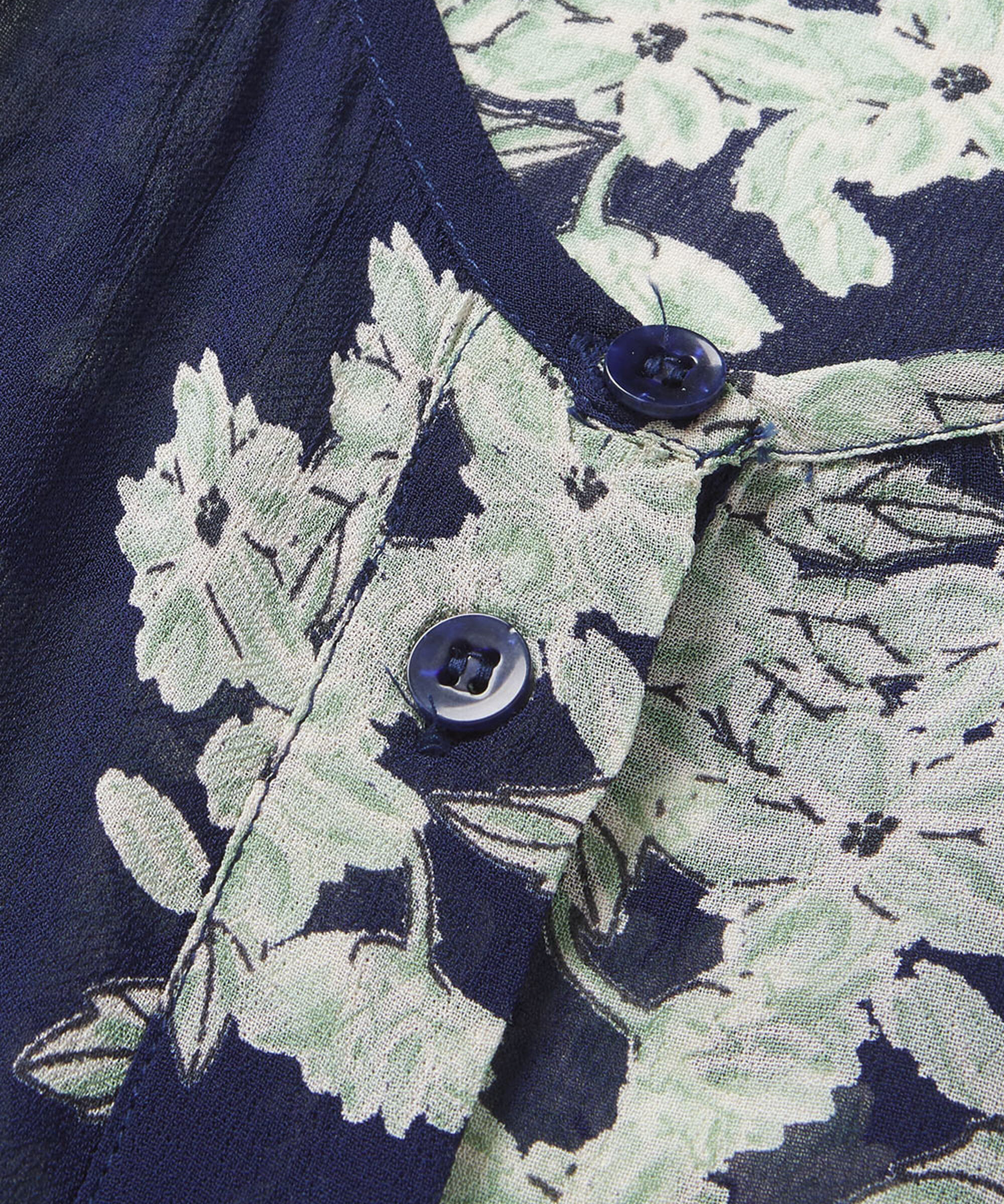 IESHA SKJORTE, Medieval blue