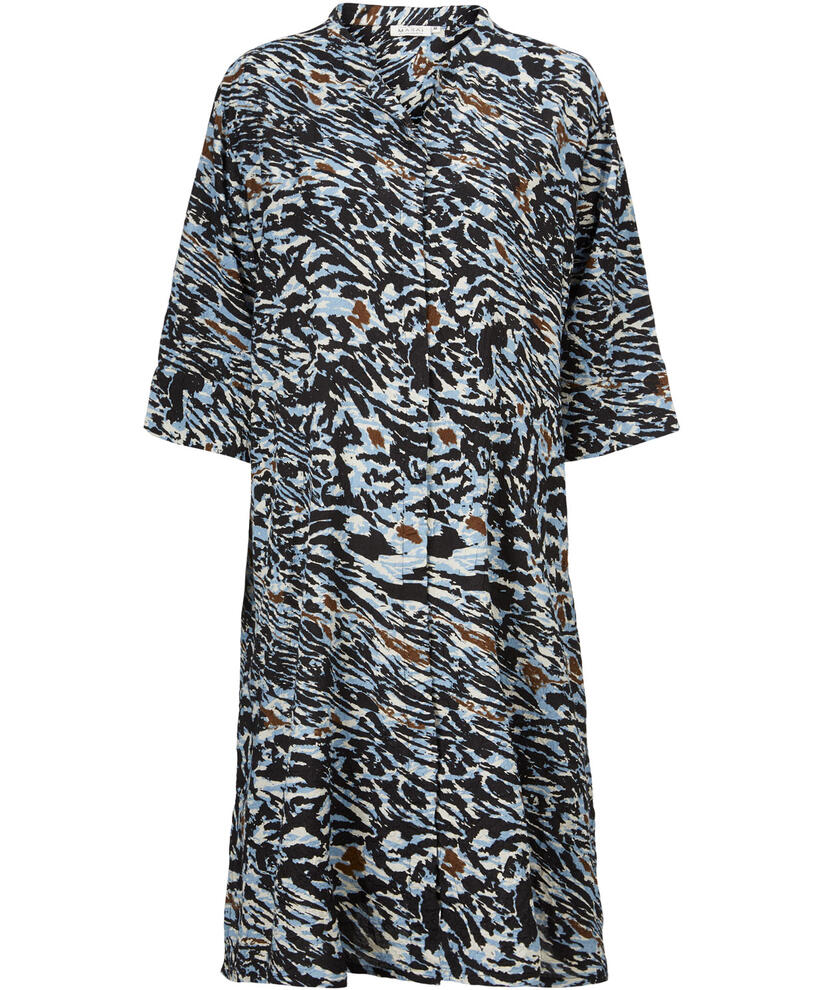 NIMES SKJORTEKJOLE, Faded Denim