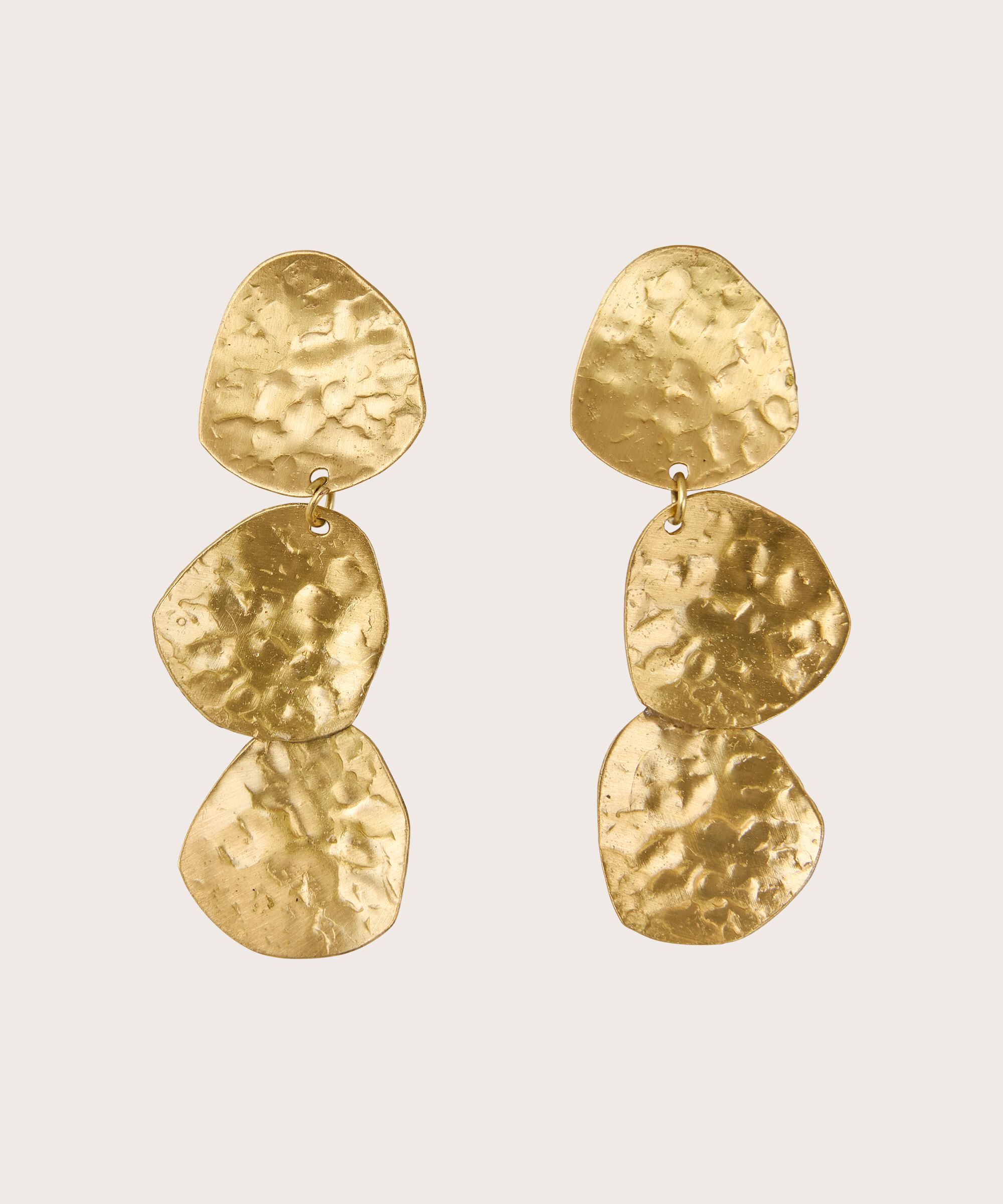 Reesel Øreringe, Gold