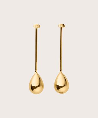 Rainula Øreringe, Gold