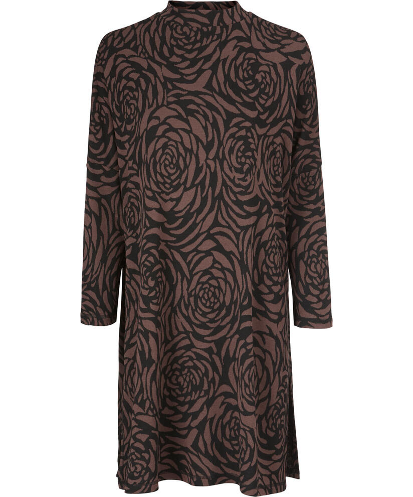 GRETHA JERSEY TUNIKA, Chestnut