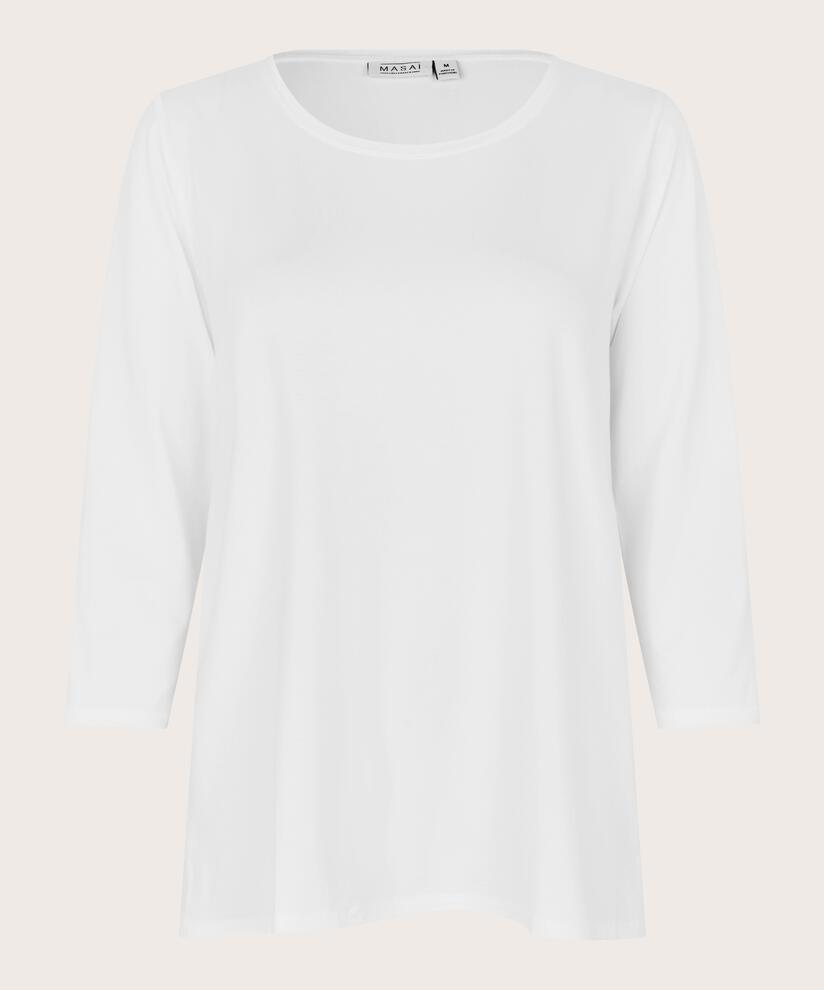 Cecille JERSEY Top, White