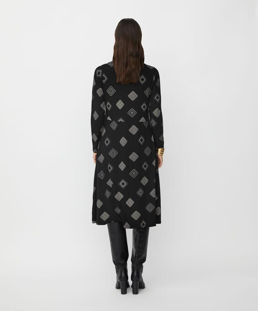 Natsuko JERSEY Kjole, Black