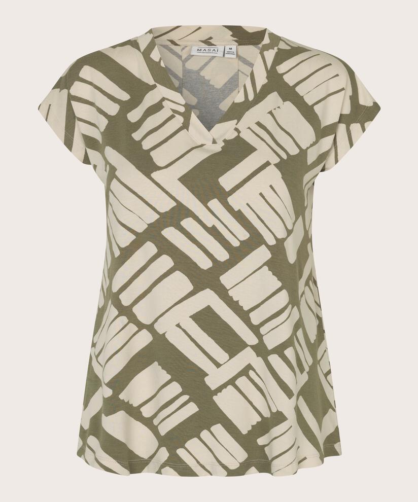 Efa JERSEY Top, Dusky Green