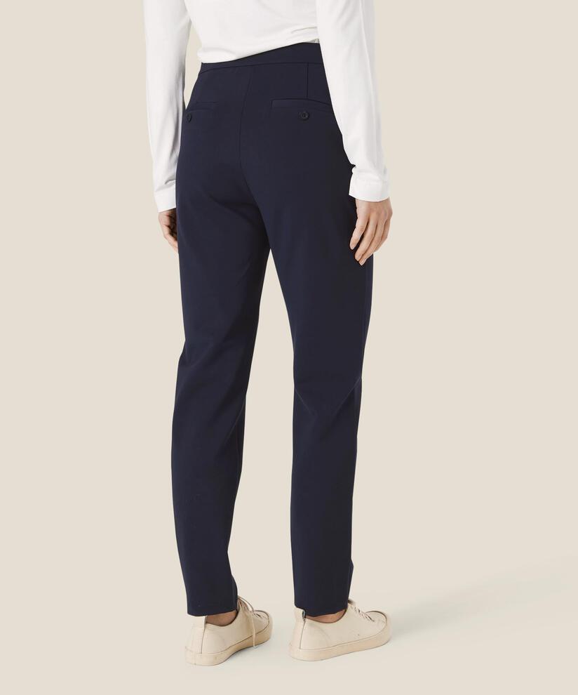 Pamala JERSEY Bukser, Navy, hi-res