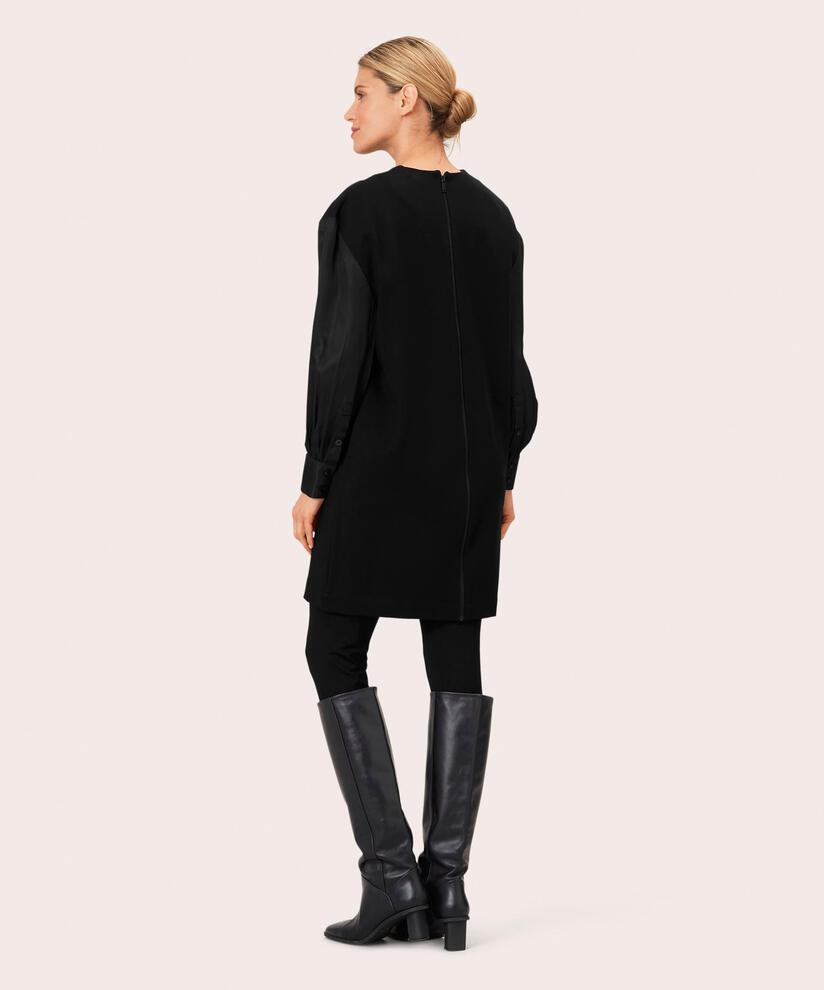 Nicolina JERSEY Kjole, Black