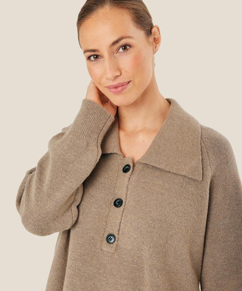 Faye Top, Mink melange