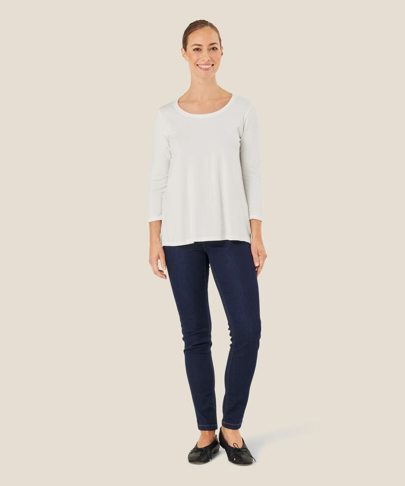 Cecille JERSEY Top, Cream