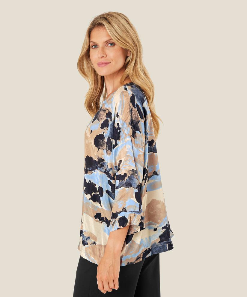Becca Top, Steel Grey