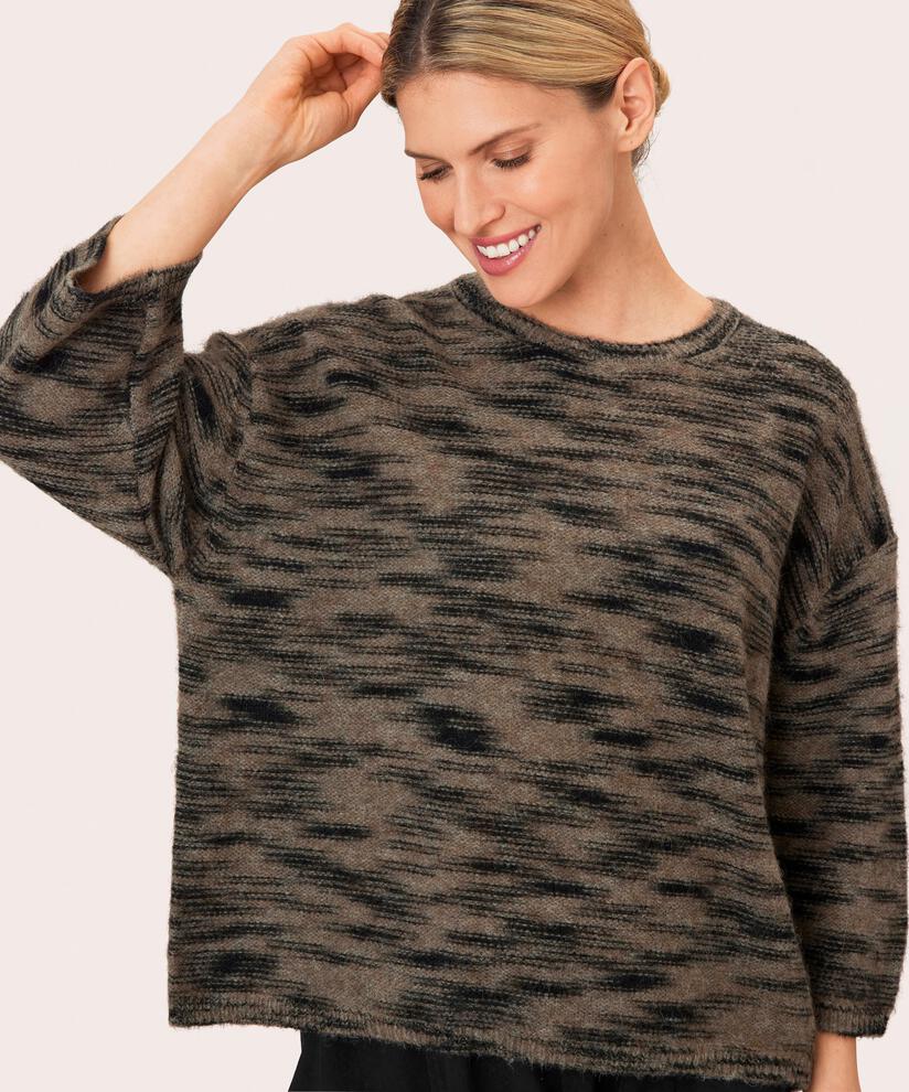 Florisa Top, Coffee Bean