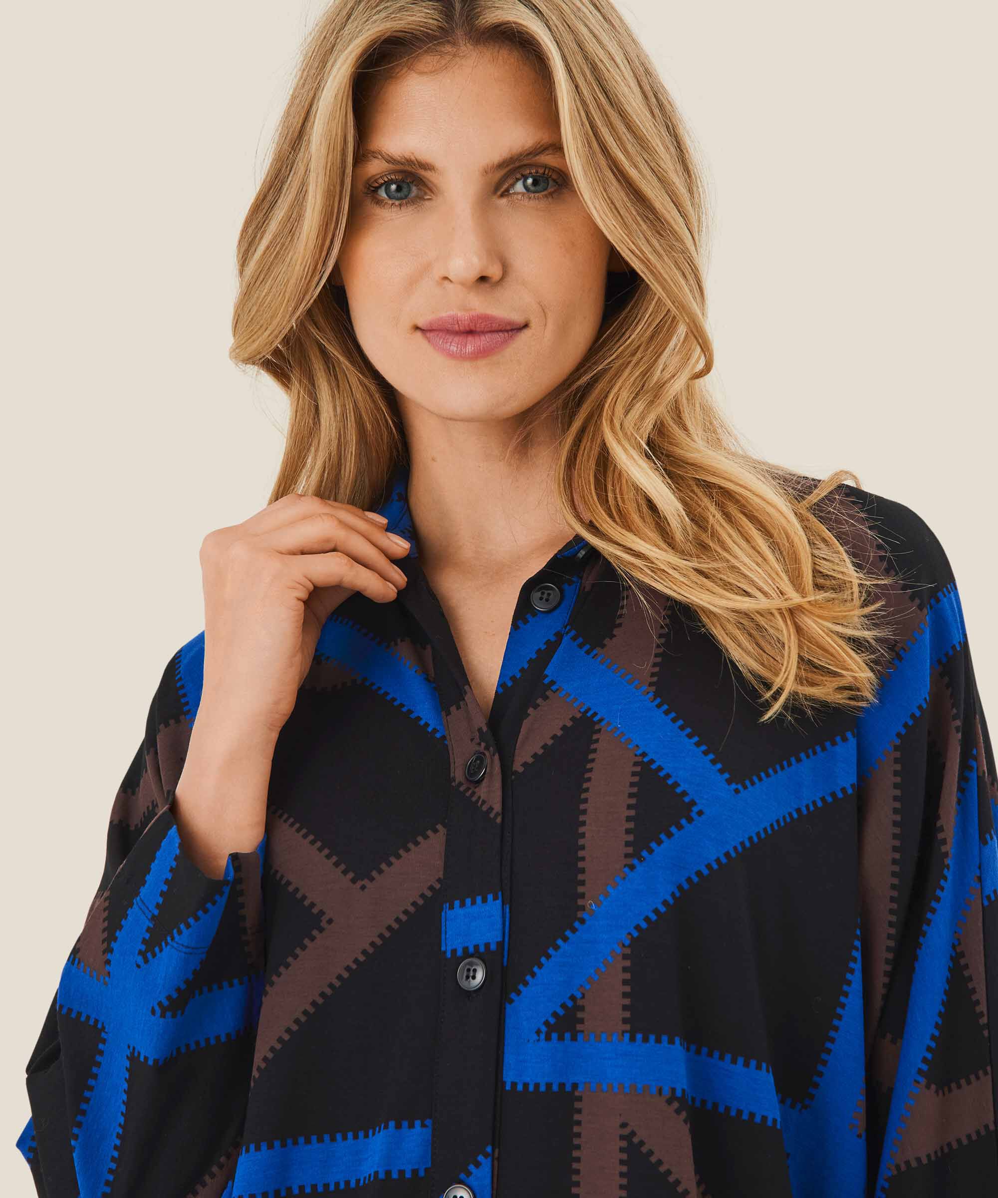 Naga JERSEY Skjortekjole, Surf the web