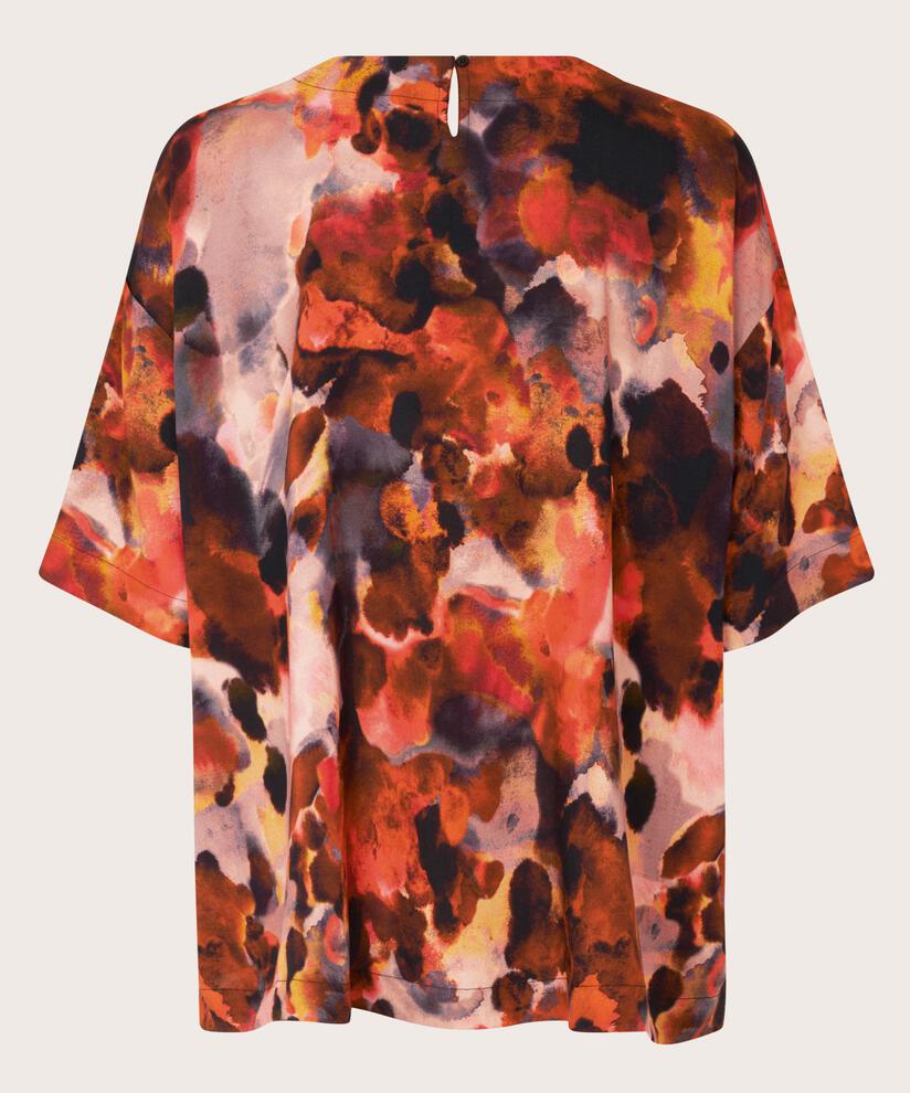 Degana Top, Spicy Orange
