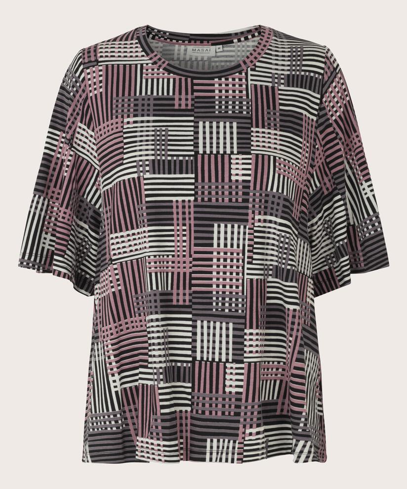 Bessana JERSEY Top, Dusky Orchid