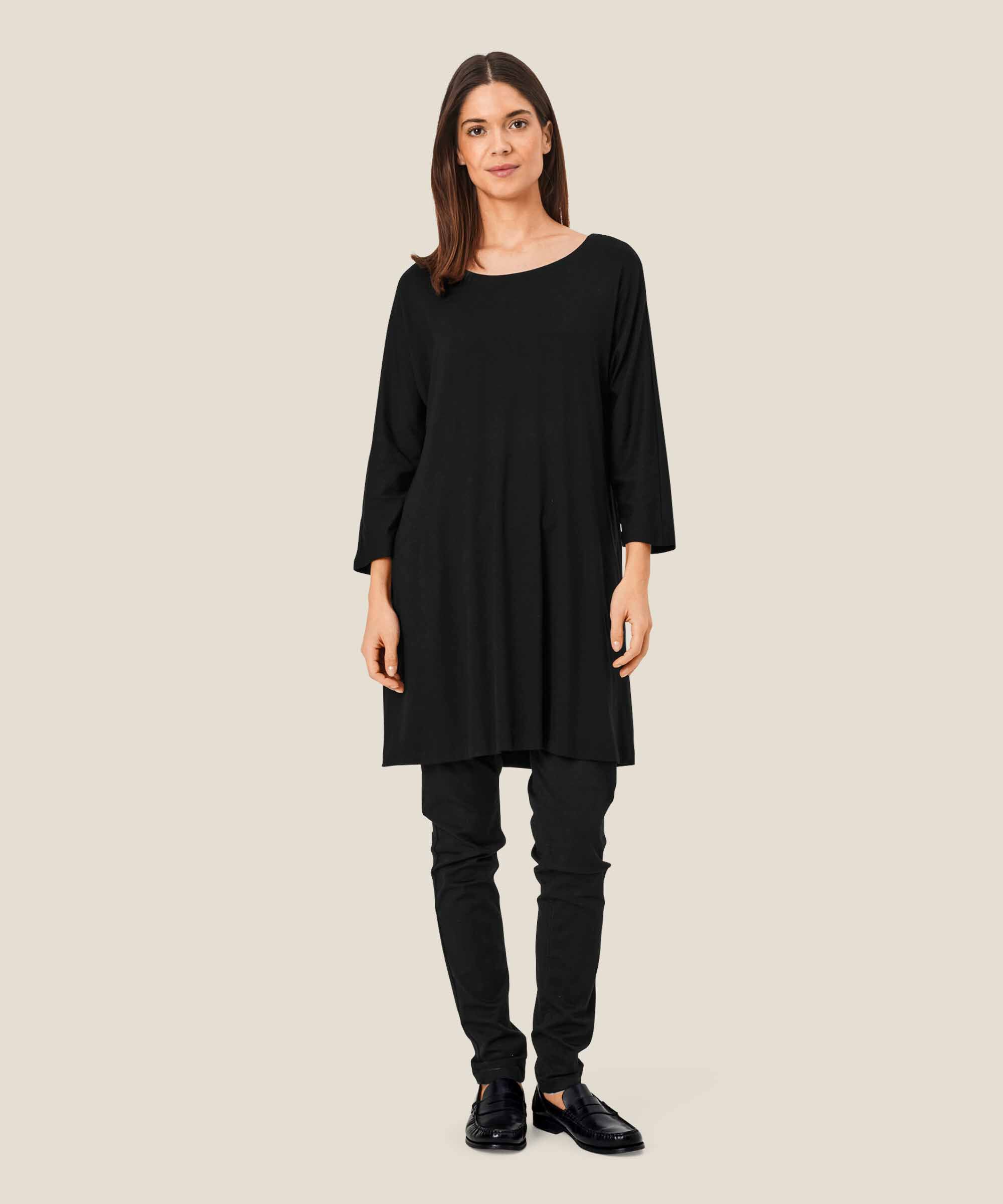 Gertine JERSEY Tunika, Black