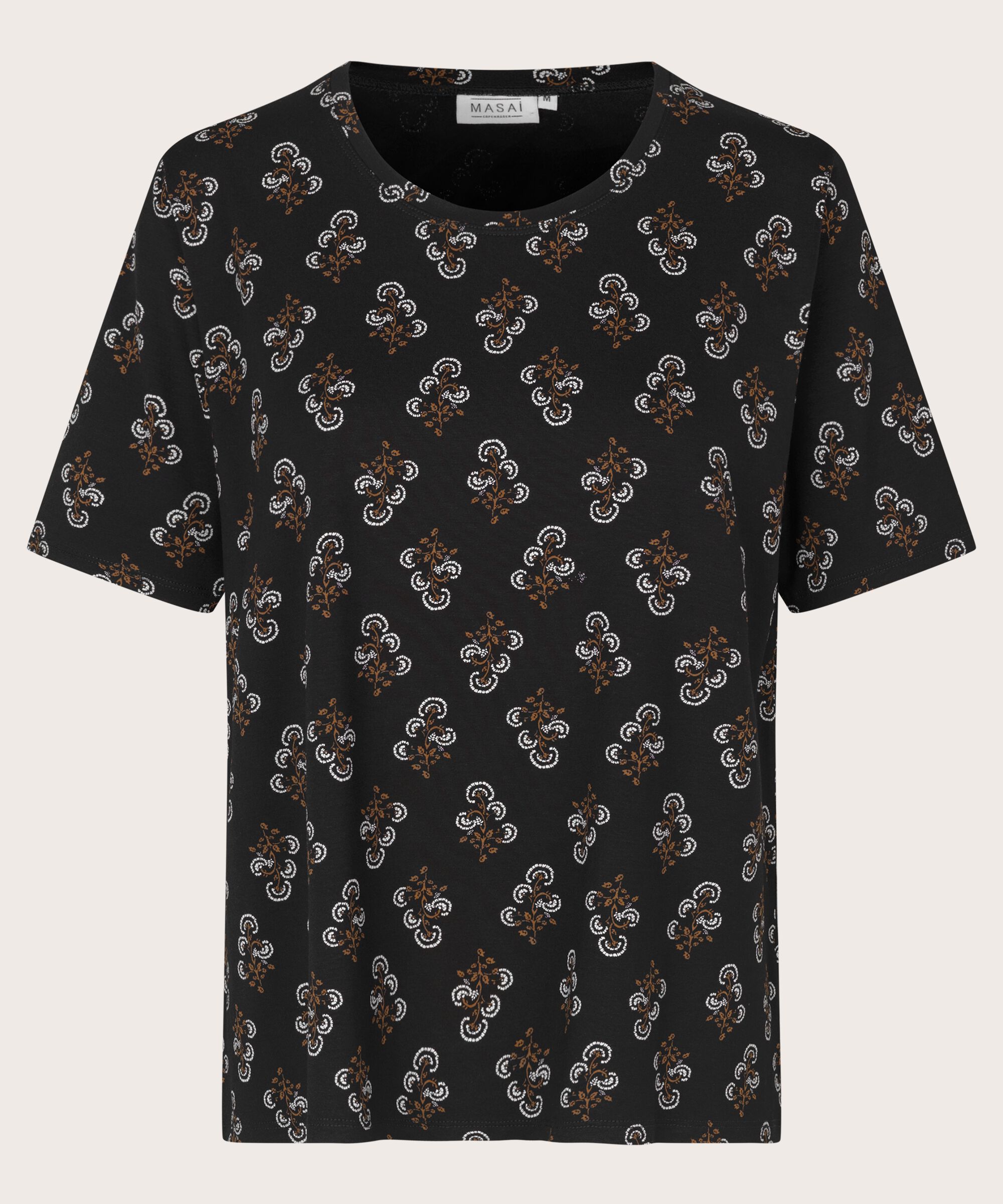 BUTTA JERSEY TOP, Bronze Brown