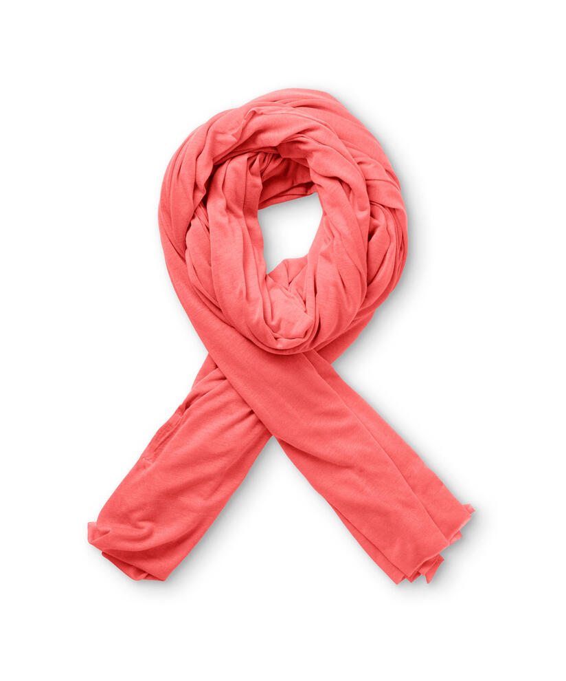 Amega JERSEY tørklæde, Spiced Coral, hi-res