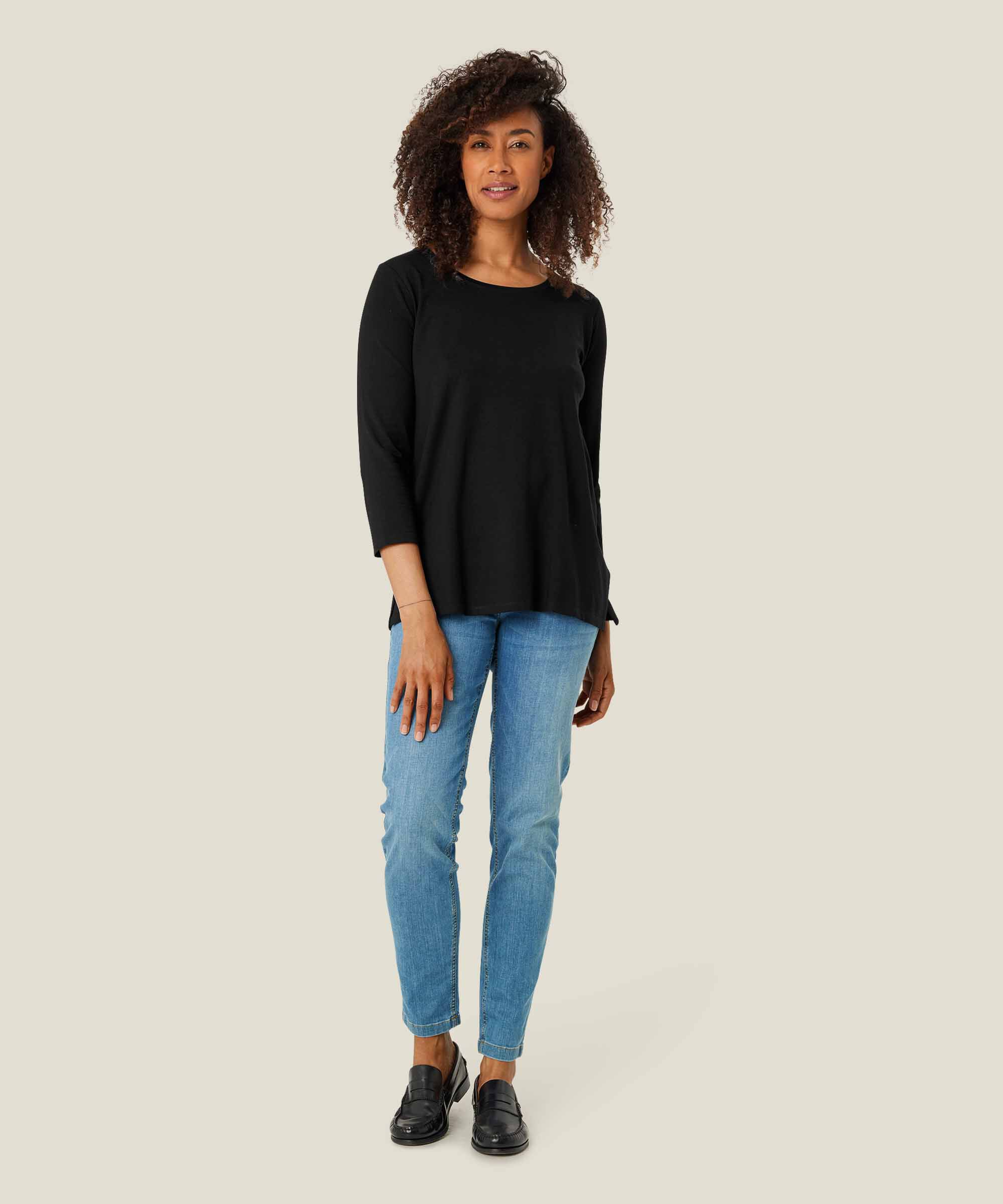 PAPIA BUKSER, Blue Denim