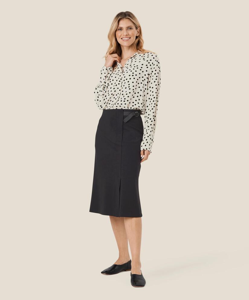 Selma JERSEY Nederdel, Black