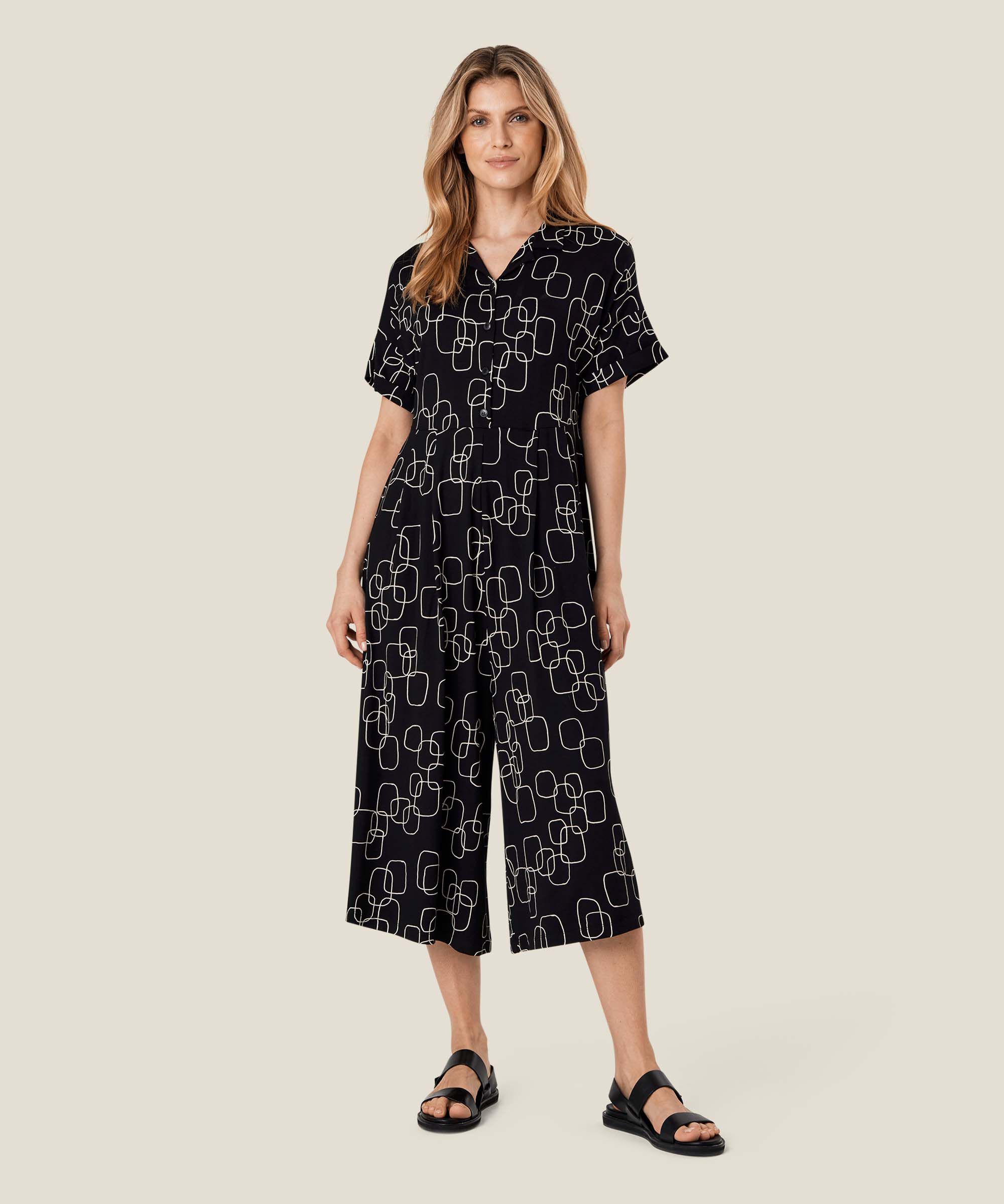 Nydia JERSEY Jumpsuit, Black