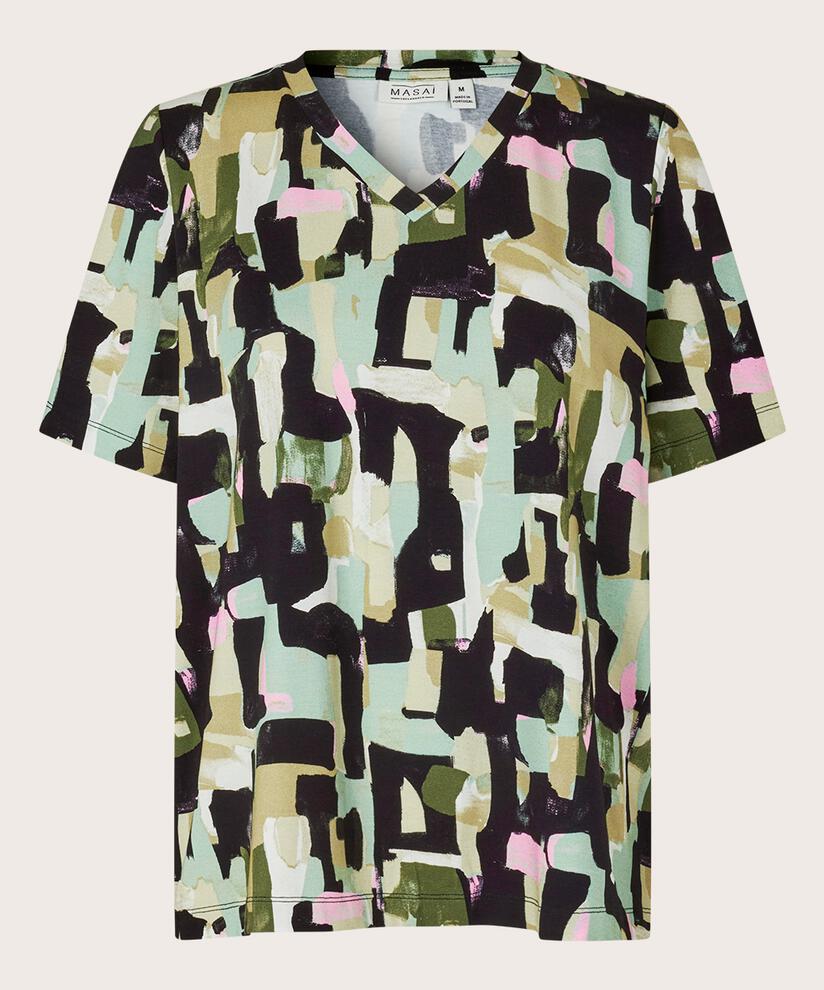 Dodina Jersey top, Frosty Green