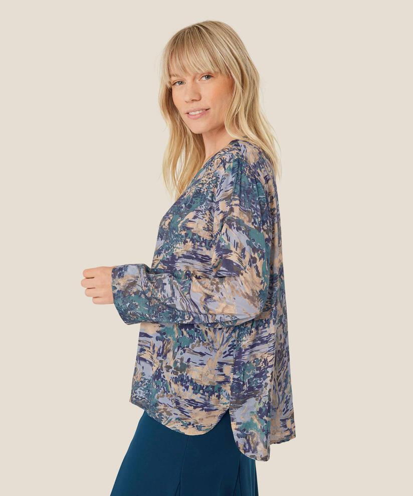 Darcel Top, Teal