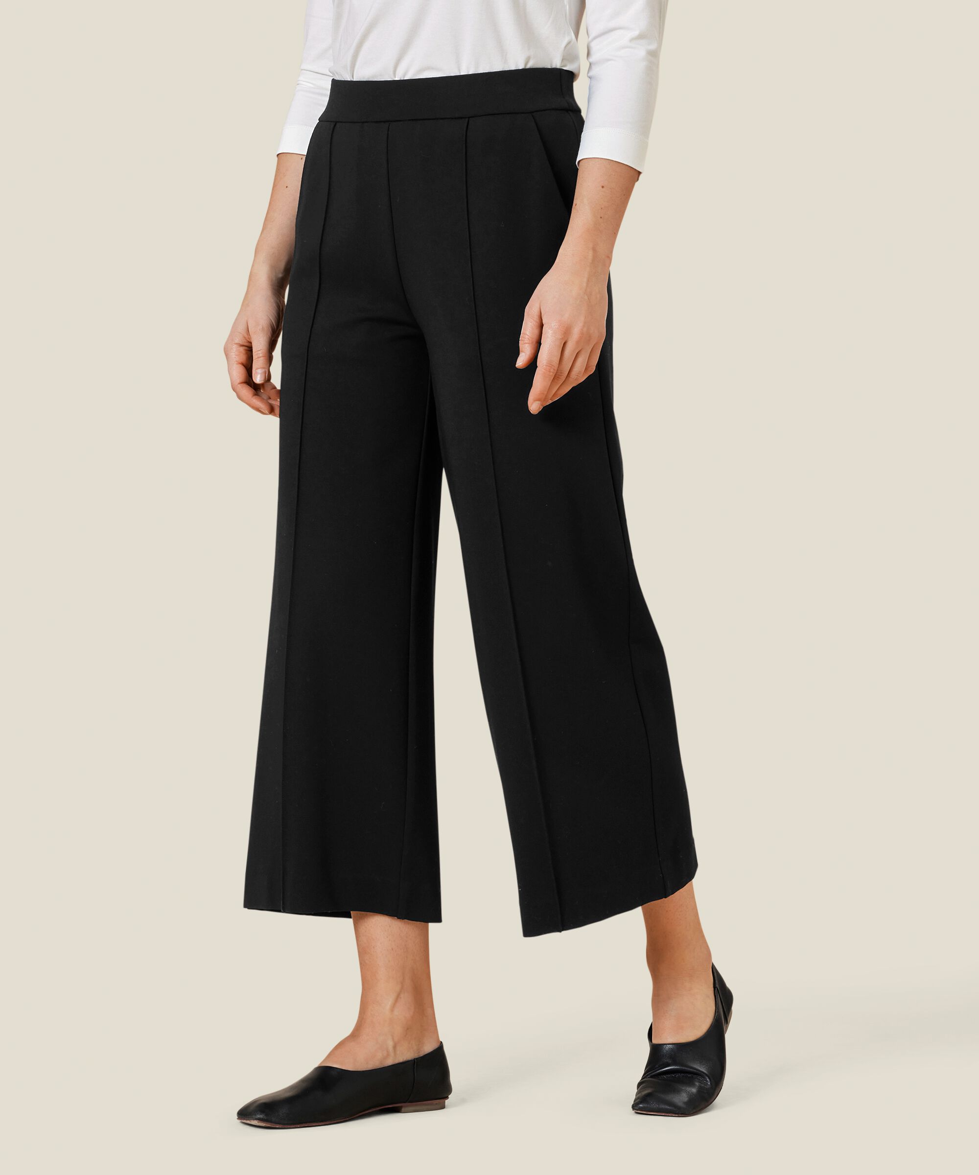 Piana JERSEY Bukser, Black