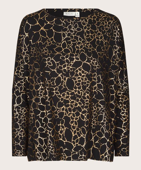 Barr JERSEY Top, Gold