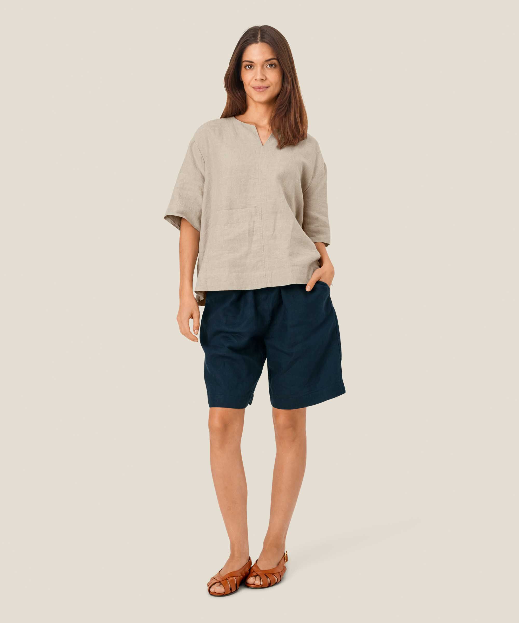 Dolorea Top, Natural