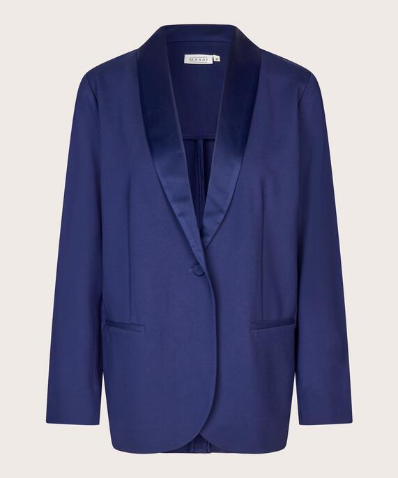 Jovie JERSEY Blazer, Medieval blue